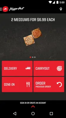 Pizza Hut USA android App screenshot 9